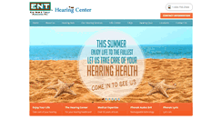 Desktop Screenshot of enthearingcenter.com